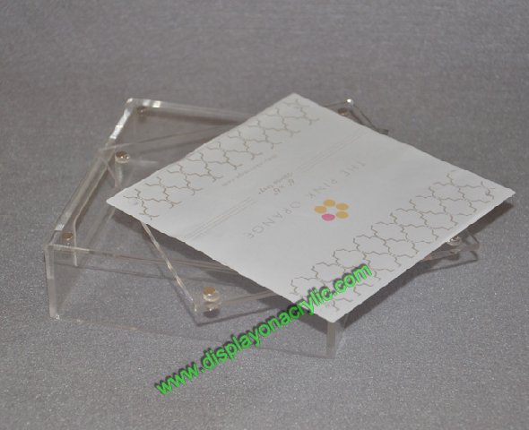 acrylic present tray